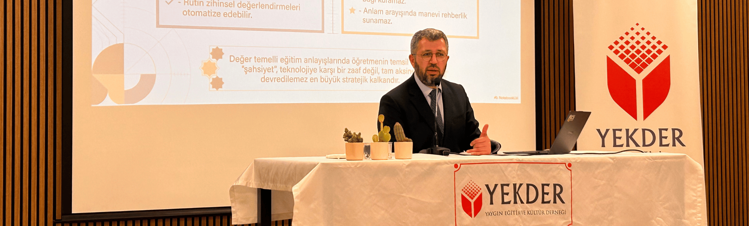 Eğitim Söyleşileri Prof Dr. Yusuf Alpaydın'ın Katılımıyla Gerçekleşti!